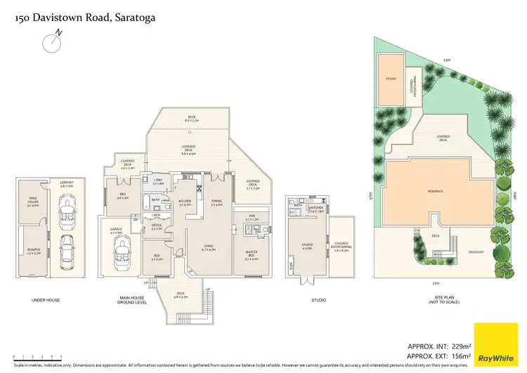 Floorplan of Homely house listing, 150 Davistown Road, Saratoga NSW 2251