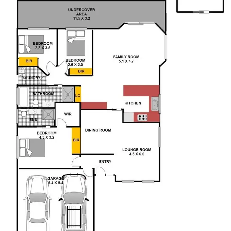 Floorplan of Homely house listing, 8 Gleneagles Way, Glenmore Park NSW 2745