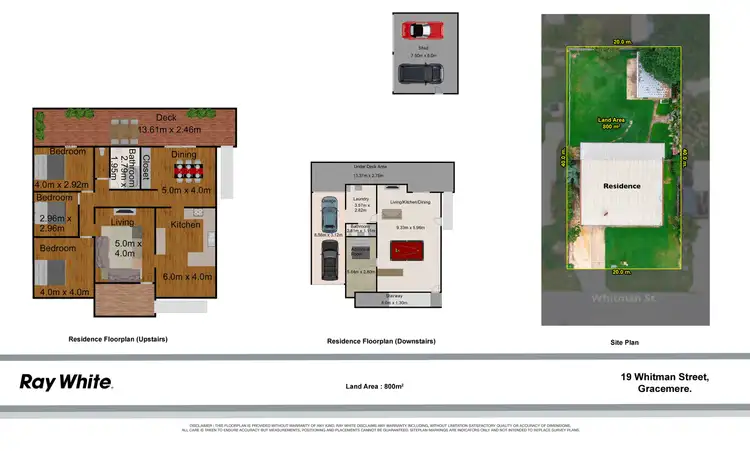 Floorplan of Homely house listing, 19 Whitman Street, Gracemere QLD 4702