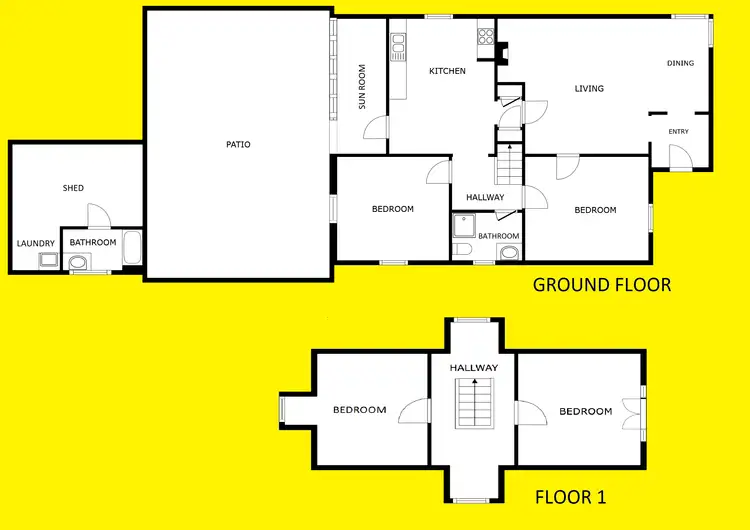 Floorplan of Homely house listing, 158 Lemon Avenue, Mildura VIC 3500