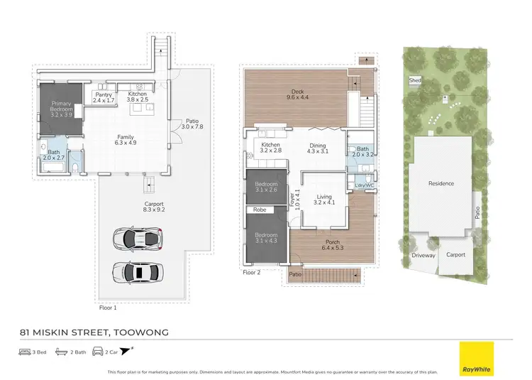 Floorplan of Homely house listing, 81 Miskin Street, Toowong QLD 4066