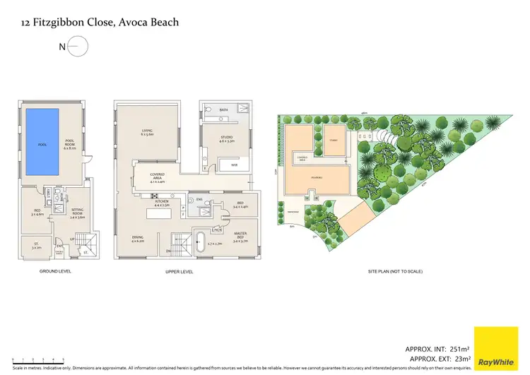 Floorplan of Homely house listing, 12 Fitzgibbon Close, Avoca Beach NSW 2251
