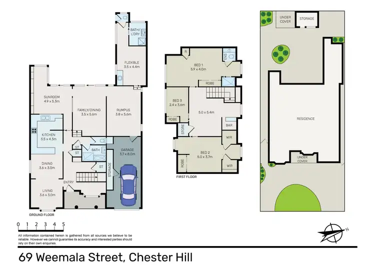 Floorplan of Homely house listing, 69 Weemala Road, Chester Hill NSW 2162