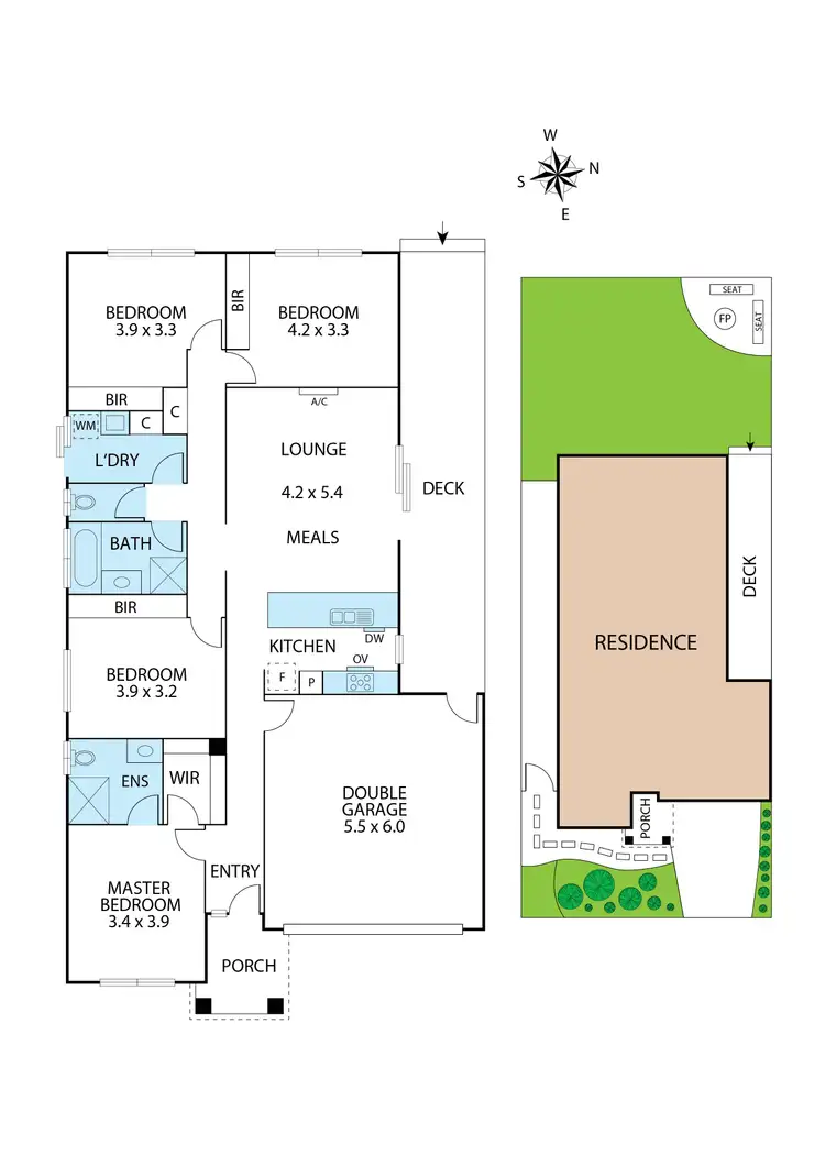 Floorplan of Homely house listing, 39 Garden Road, Doreen VIC 3754