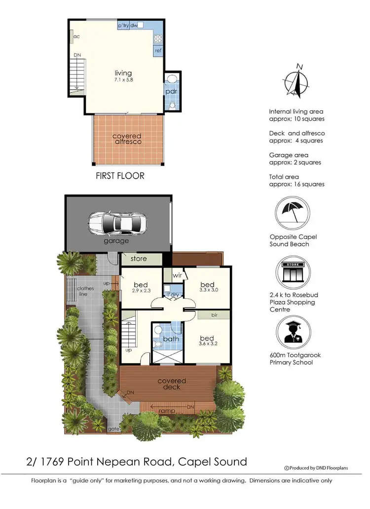 Floorplan of Homely house listing, 2/1769 Point Nepean Road, Capel Sound VIC 3940