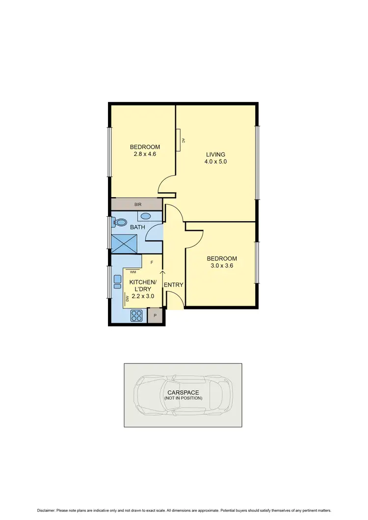 Floorplan of Homely apartment listing, 2/36 Bastings Street, Northcote VIC 3070