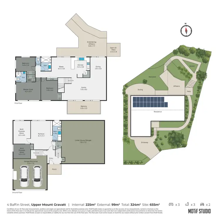 Floorplan of Homely house listing, 4 Baffin Street, Upper Mount Gravatt QLD 4122