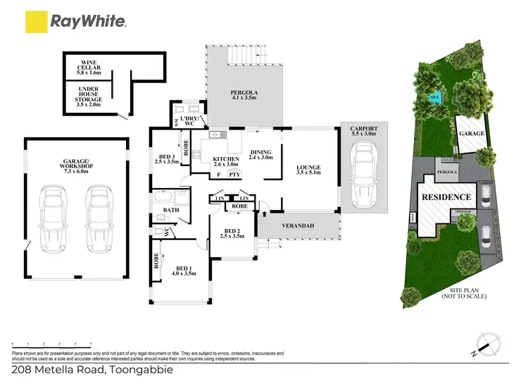 Floorplan of Homely house listing, 208 Metella Road, Toongabbie NSW 2146