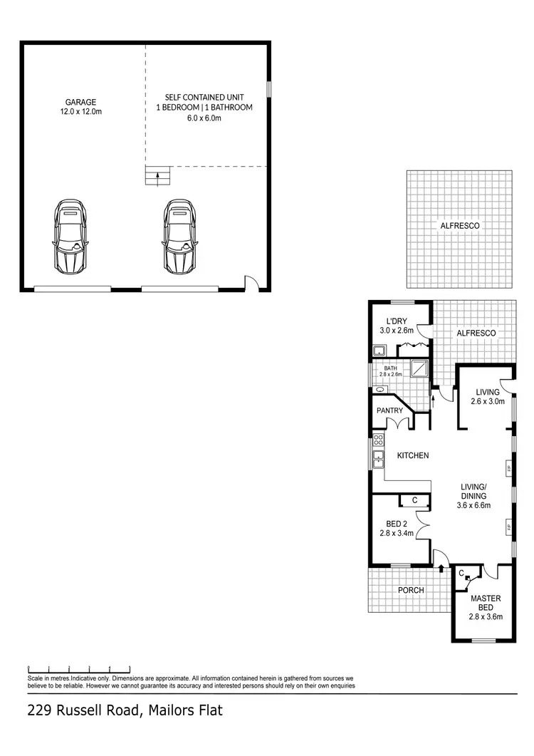 Floorplan of Homely house listing, 229 Russells Road, Mailors Flat VIC 3275