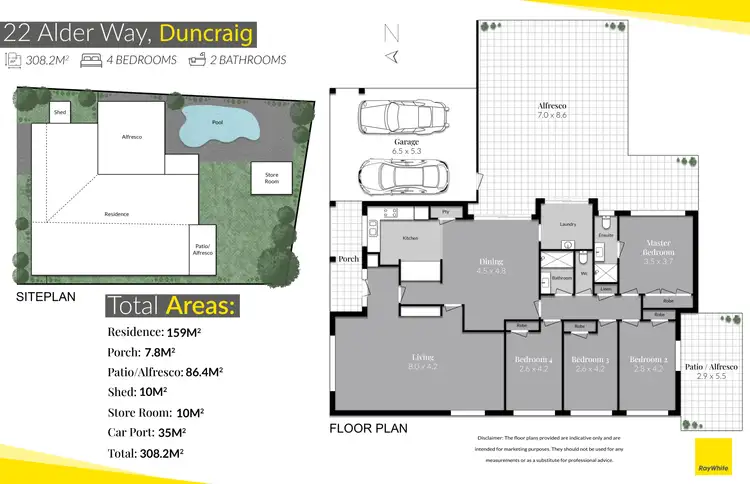 Floorplan of Homely house listing, 22 Alder Way, Duncraig WA 6023