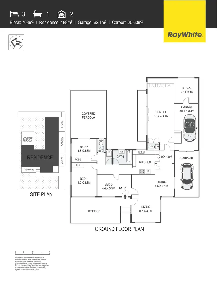 Floorplan of Homely house listing, 76 Duffy Street, Ainslie ACT 2602