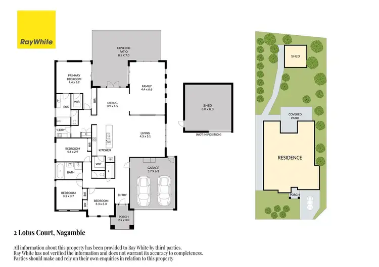 Floorplan of Homely house listing, 2 Lotus Court, Nagambie VIC 3608