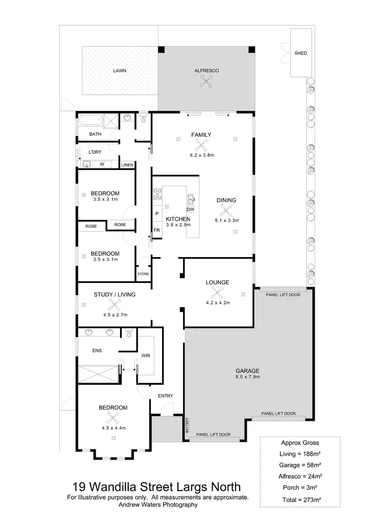 Floorplan of Homely house listing, 19 Wandilla Street, Largs North SA 5016