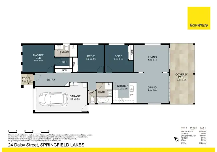 Floorplan of Homely house listing, 24 Daisy Street, Springfield Lakes QLD 4300