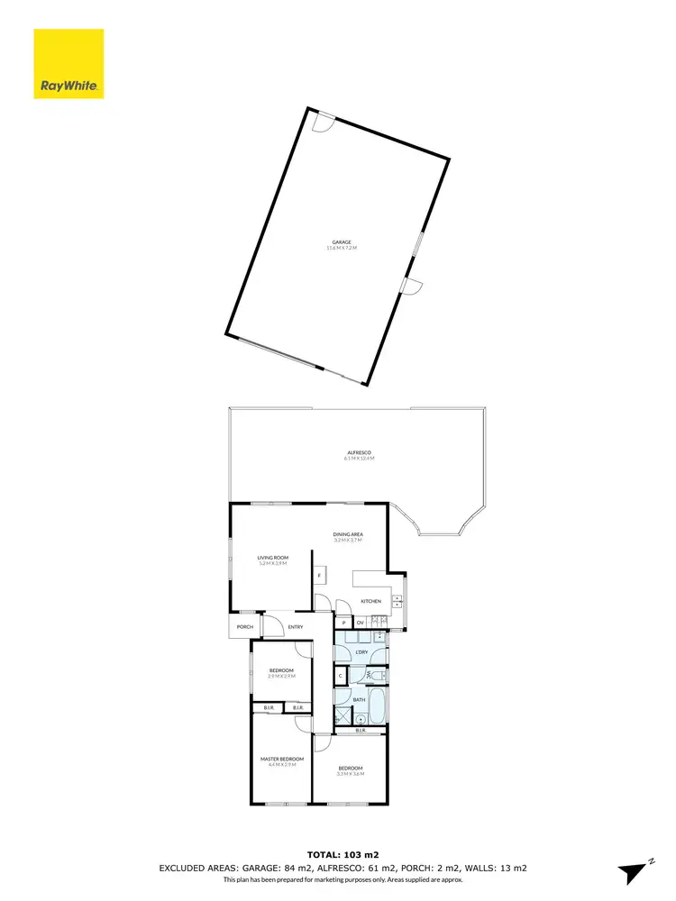 Floorplan of Homely house listing, 16 Protea Court, Hoppers Crossing VIC 3029