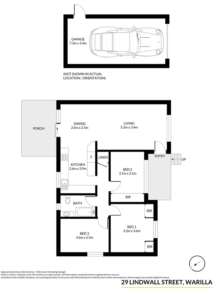 Floorplan of Homely house listing, 29 Lindwall Street, Warilla NSW 2528