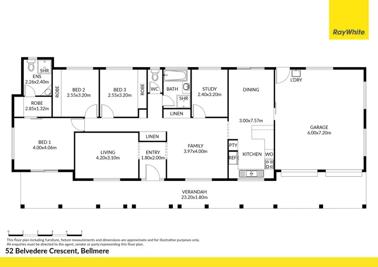 Floorplan of Homely house listing, 52 Belvedere Crescent, Bellmere QLD 4510