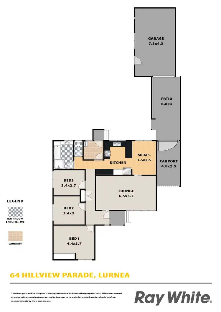 Floorplan of Homely house listing, 64 Hillview Parade, Lurnea NSW 2170