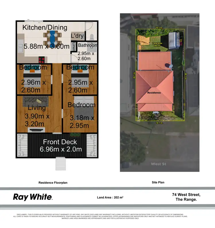 Floorplan of Homely house listing, 74 West Street, The Range QLD 4700
