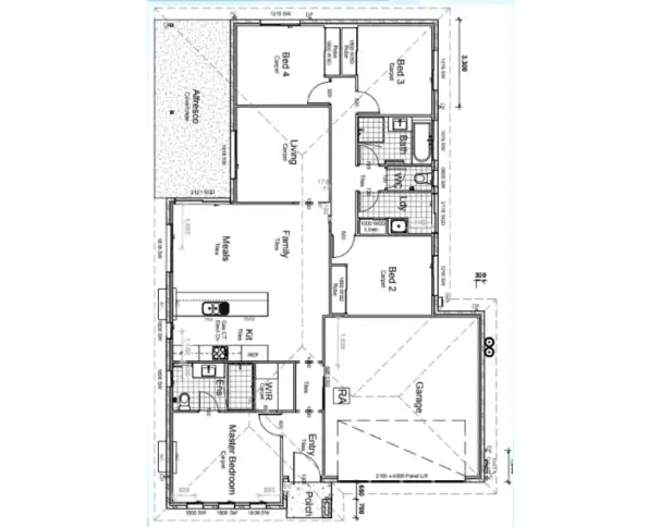 Floorplan of Homely house listing, 16 Mackellar Way, Walloon QLD 4306