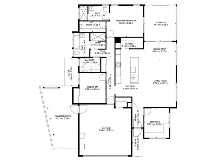 Floorplan of Homely house listing, 17 Brandon Court, Coral Cove QLD 4670