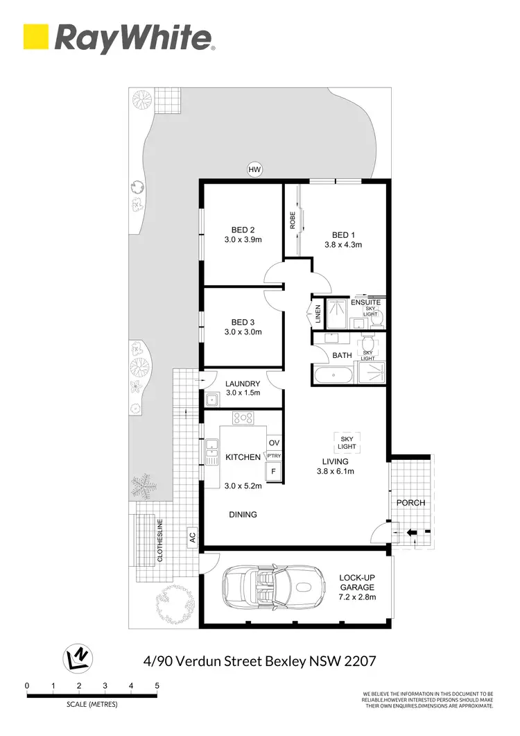 Floorplan of Homely villa listing, 4/90 Verdun Street, Bexley NSW 2207