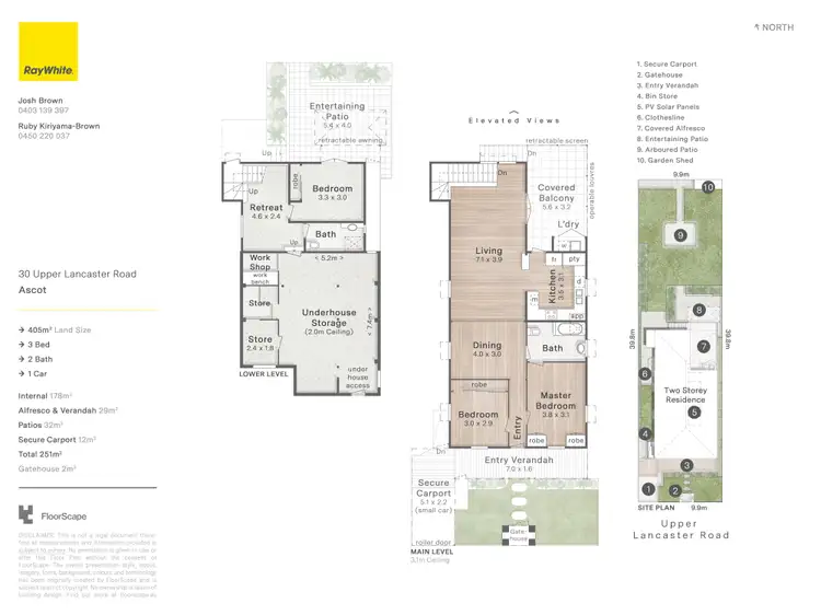 Floorplan of Homely house listing, 30 Upper Lancaster Road, Ascot QLD 4007