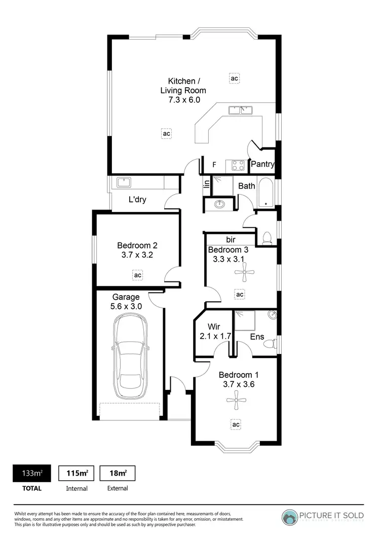 Floorplan of Homely house listing, 2 Olive Grove, Munno Para West SA 5115