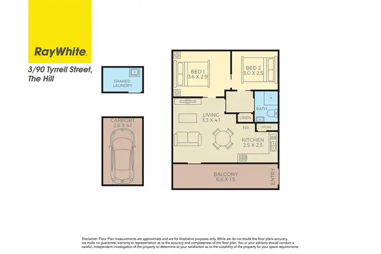 Floorplan of Homely house listing, 3/90 Tyrrell Street, The Hill NSW 2300