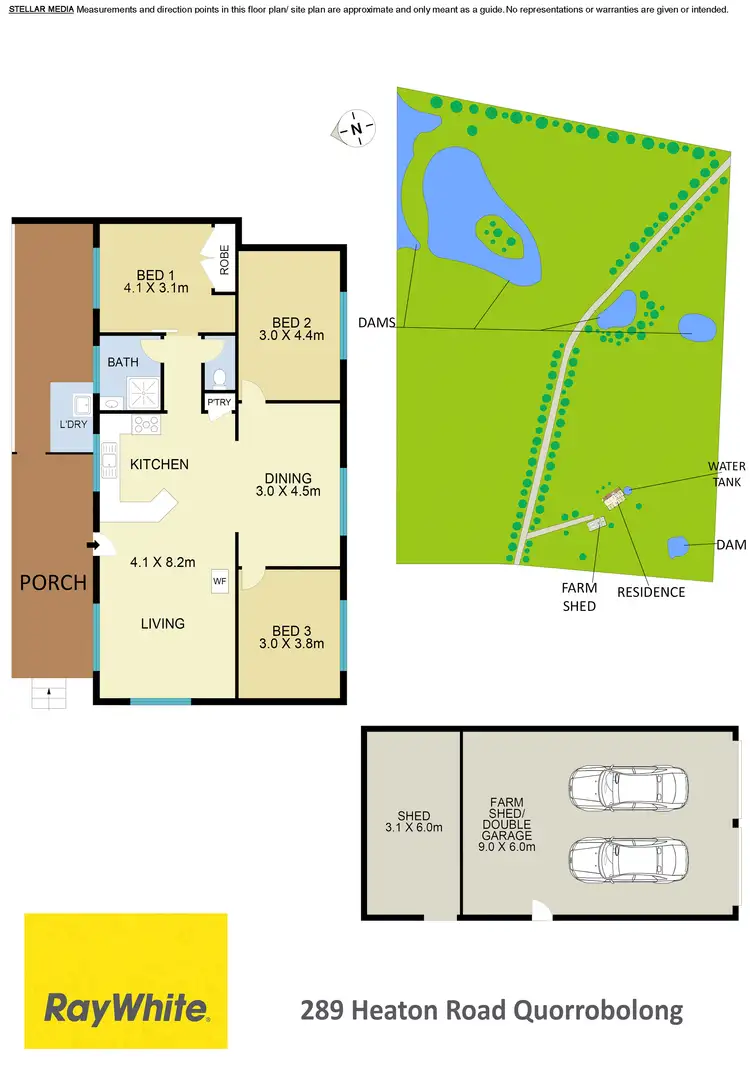 Floorplan of Homely rural property listing, 289 Heaton Road, Quorrobolong NSW 2325