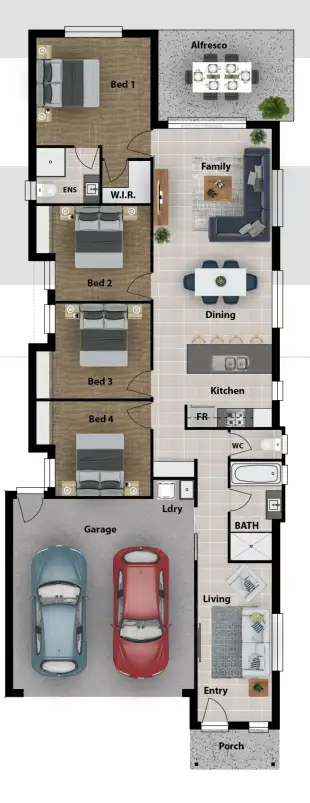 Floorplan of Homely house listing, 13A Banksia Drive, Raceview QLD 4305