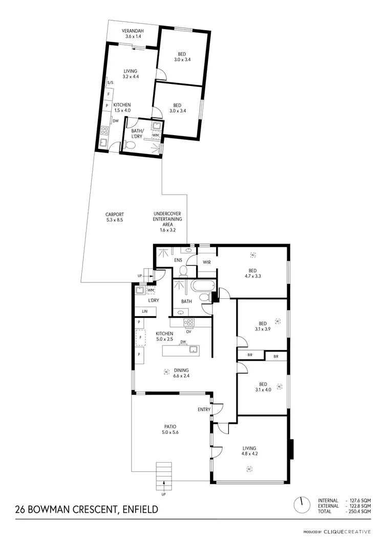 Floorplan of Homely house listing, 26 Bowman Crescent, Enfield SA 5085