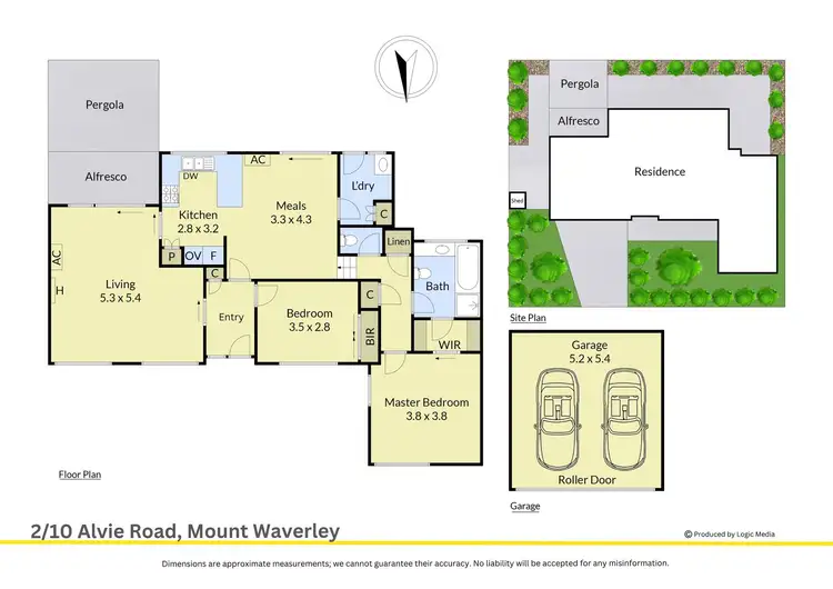 Floorplan of Homely unit listing, 2/10 Alvie Road, Mount Waverley VIC 3149