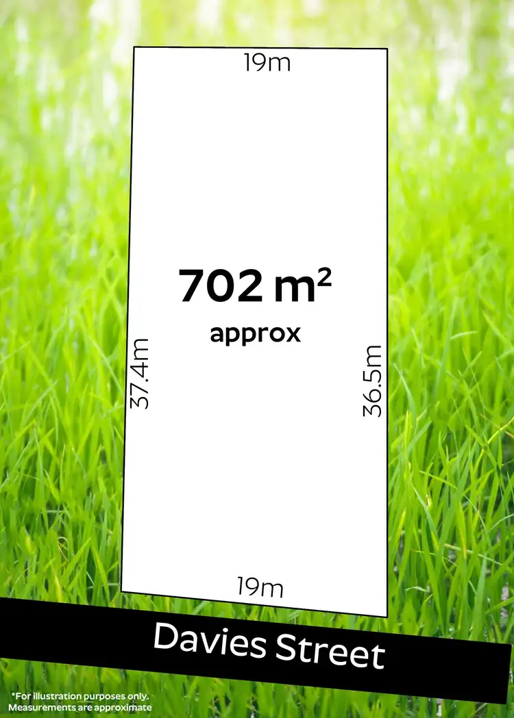 Floorplan of Homely land listing, 21 Davies Street, Encounter Bay SA 5211