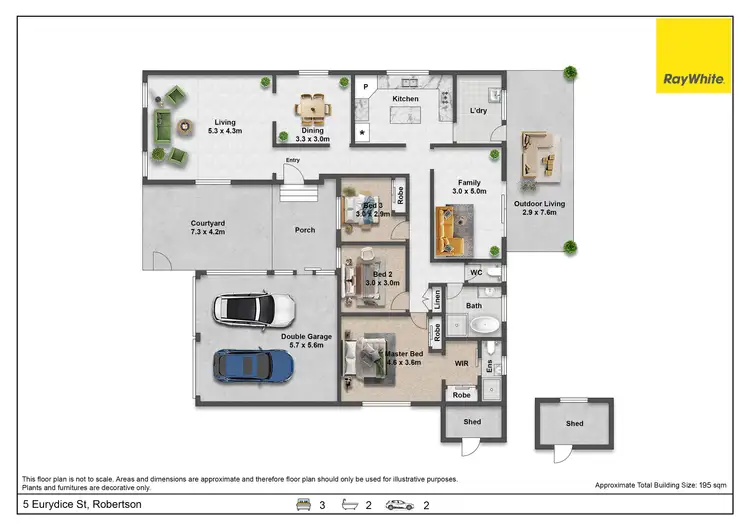 Floorplan of Homely house listing, 5 Eurydice Street, Robertson QLD 4109