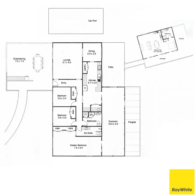 Floorplan of Homely house listing, 3 Esplanade Drive, Yungaburra QLD 4884