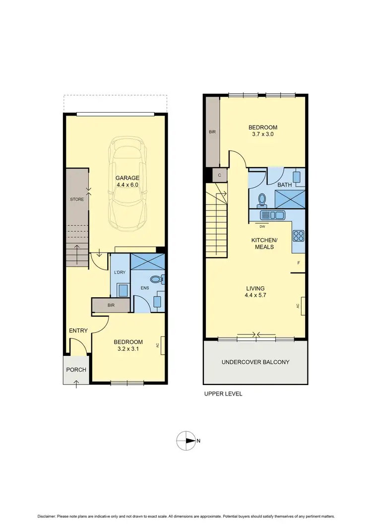 Floorplan of Homely townhouse listing, 7/178 Glenroy Road, Glenroy VIC 3046