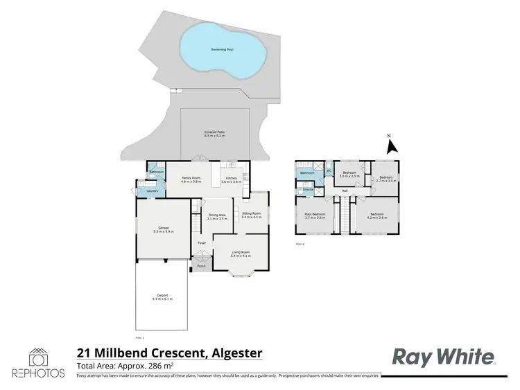 Floorplan of Homely house listing, 21 Millbend Crescent, Algester QLD 4115