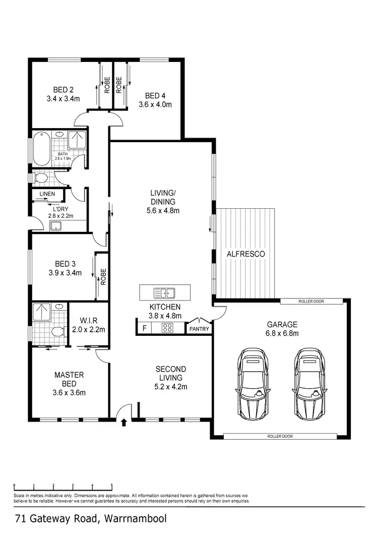 Floorplan of Homely house listing, 71 Gateway Road, Warrnambool VIC 3280