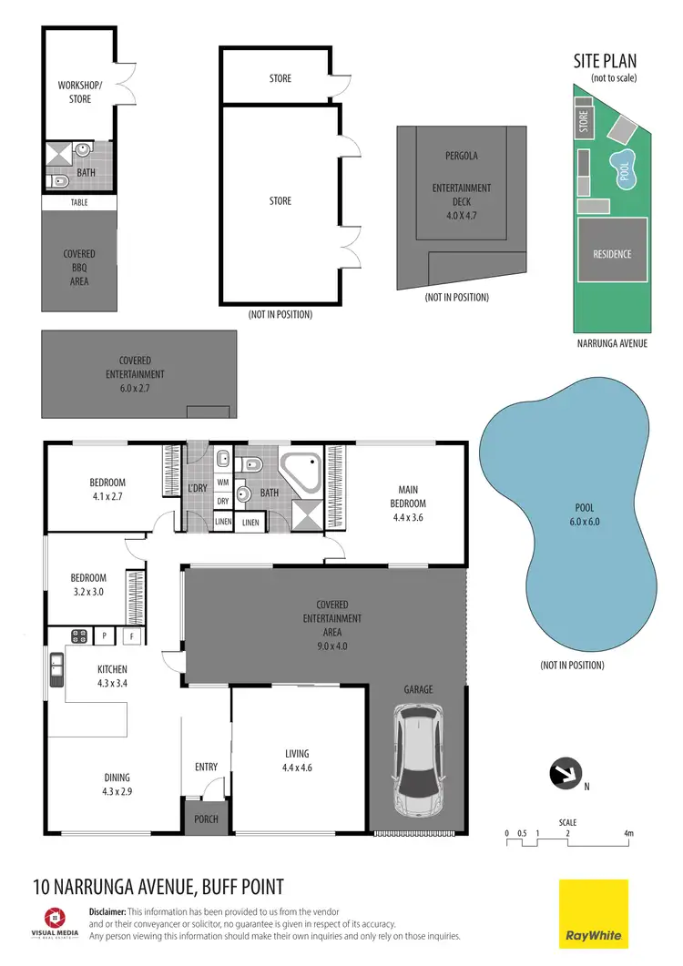 Floorplan of Homely house listing, 10 Narrunga Avenue, Buff Point NSW 2262