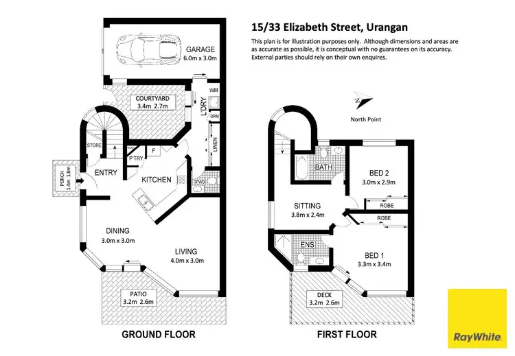 Floorplan of Homely townhouse listing, 15/33 Elizabeth Street, Urangan QLD 4655