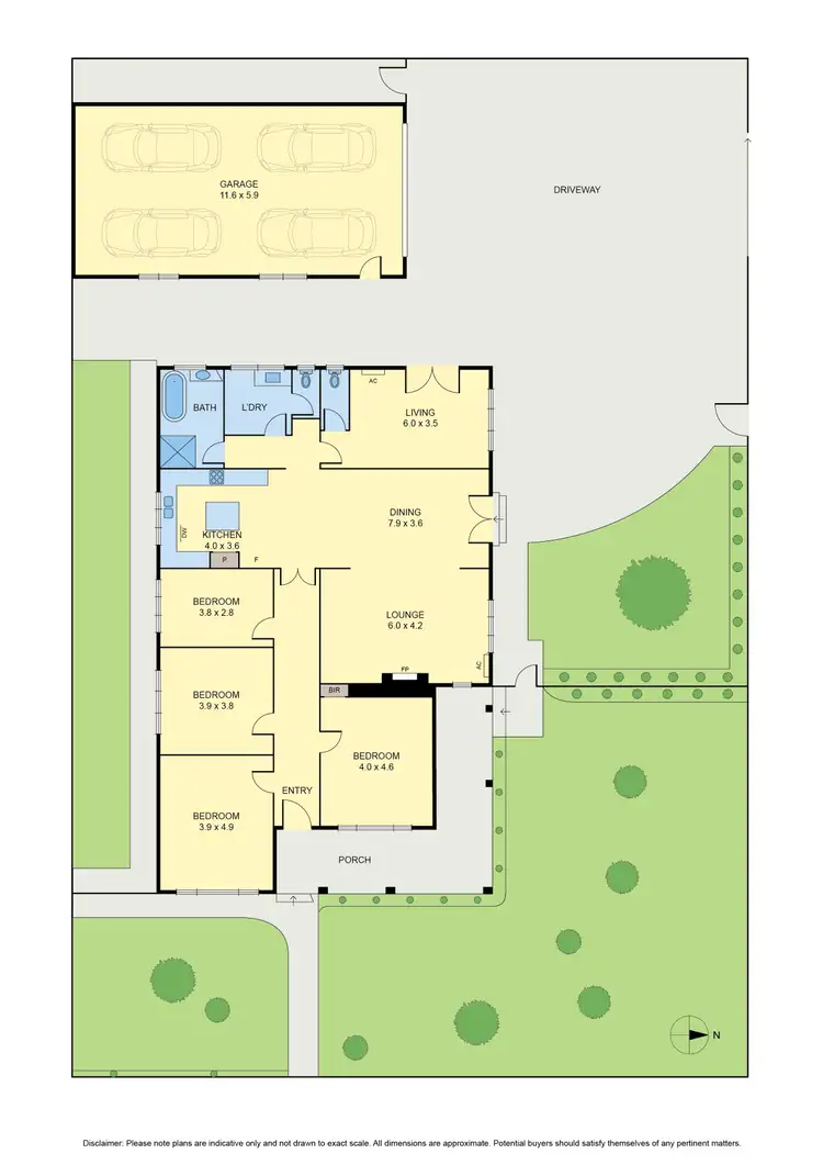 Floorplan of Homely house listing, 41 Station Street, Coburg VIC 3058