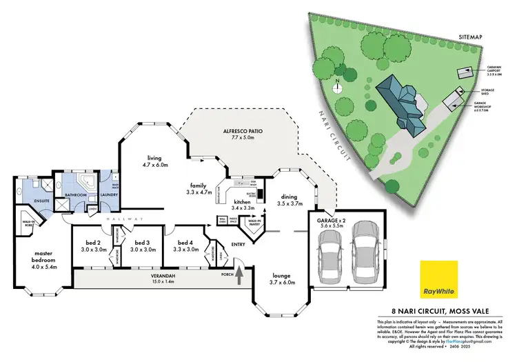 Floorplan of Homely house listing, 8 Nari Circuit, Moss Vale NSW 2577