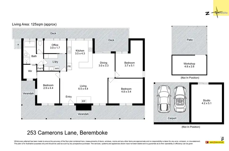 Floorplan of Homely house listing, 253 Camerons Lane, Beremboke VIC 3342