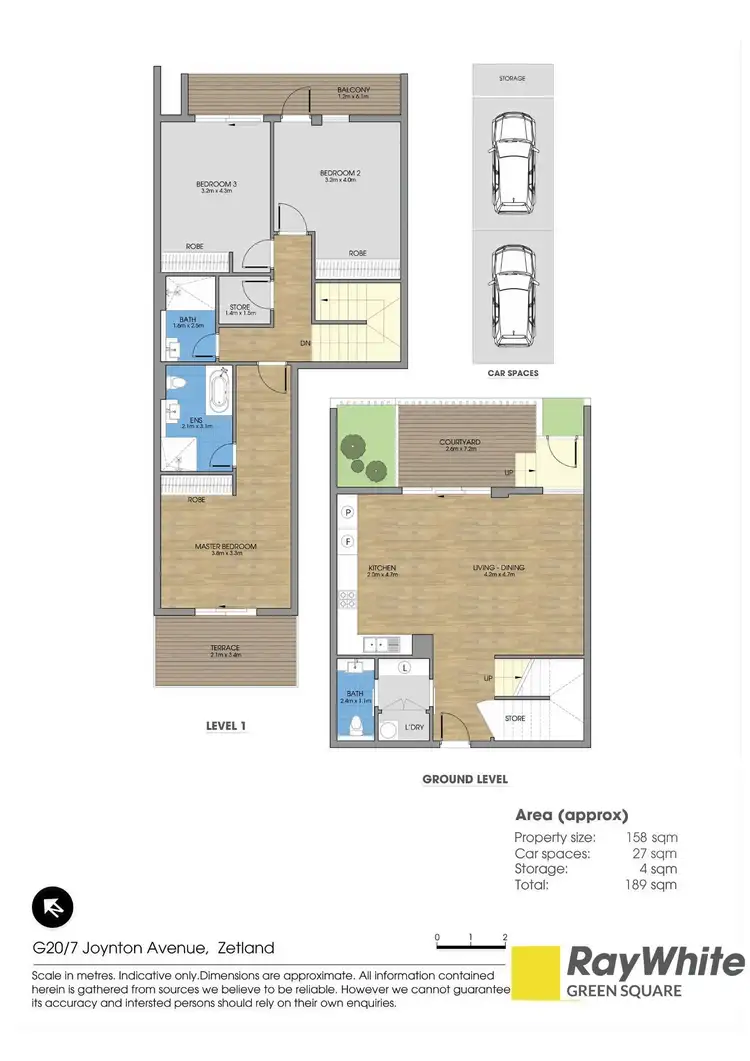 Floorplan of Homely apartment listing, G20/7 Joynton Avenue, Zetland NSW 2017
