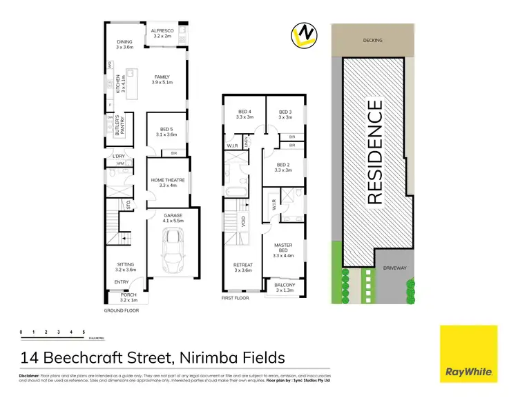 Floorplan of Homely house listing, 14 Beechcraft Street ( Nirimba Fields), Schofields NSW 2762