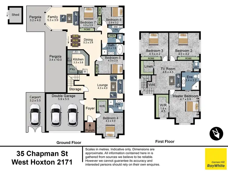 Floorplan of Homely house listing, 35 Chapman Street, West Hoxton NSW 2171