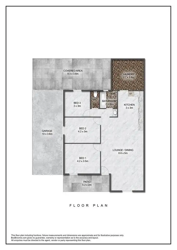 Floorplan of Homely house listing, 20 Banksia Street, Walkamin QLD 4872