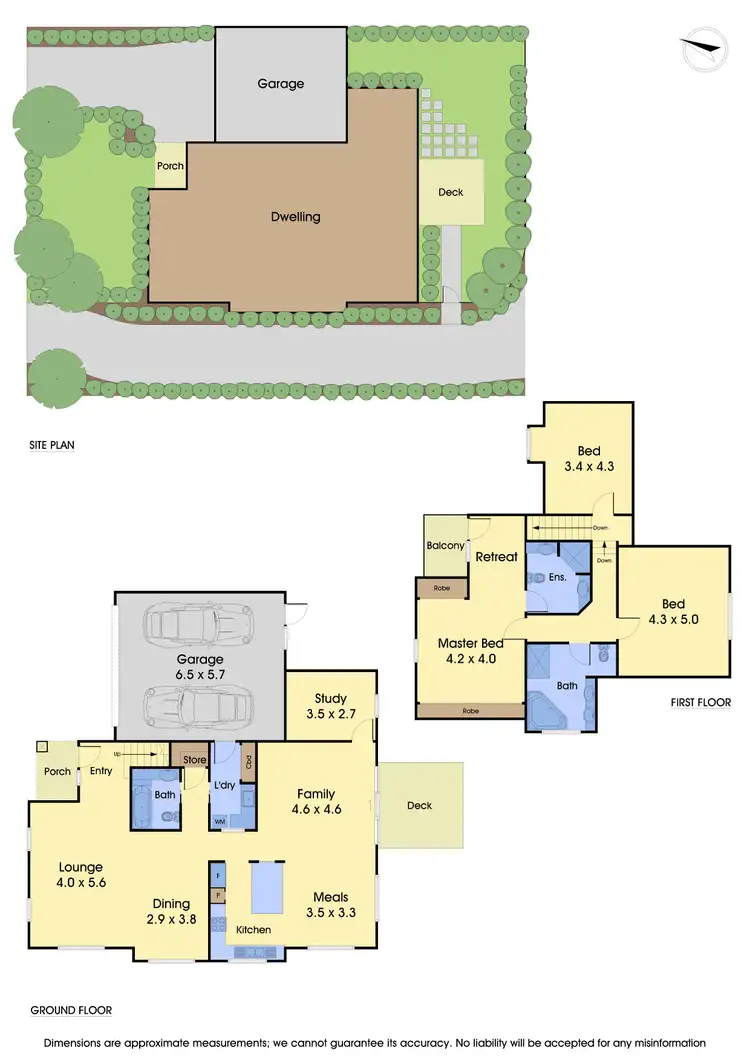 Floorplan of Homely townhouse listing, 1/17 Potter Street, Black Rock VIC 3193