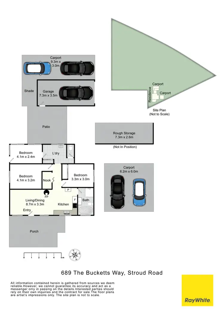 Floorplan of Homely house listing, 689 The Bucketts Way, Stroud Road NSW 2415